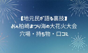 【地元民が語る裏技】ぎおん柏崎まつり海の大花火大会｜穴場・持ち物・口コミ