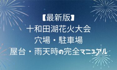 十和田湖花火大会2025徹底ガイド｜穴場・駐車場・屋台・雨天時の完全マニュアル