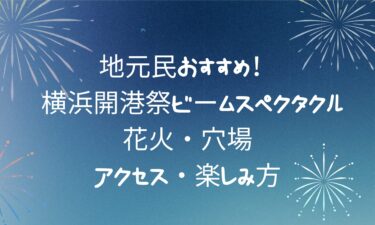 横浜開港祭ビームスペクタクル完全ガイド！花火・穴場・アクセス・楽しみ方まで全部！